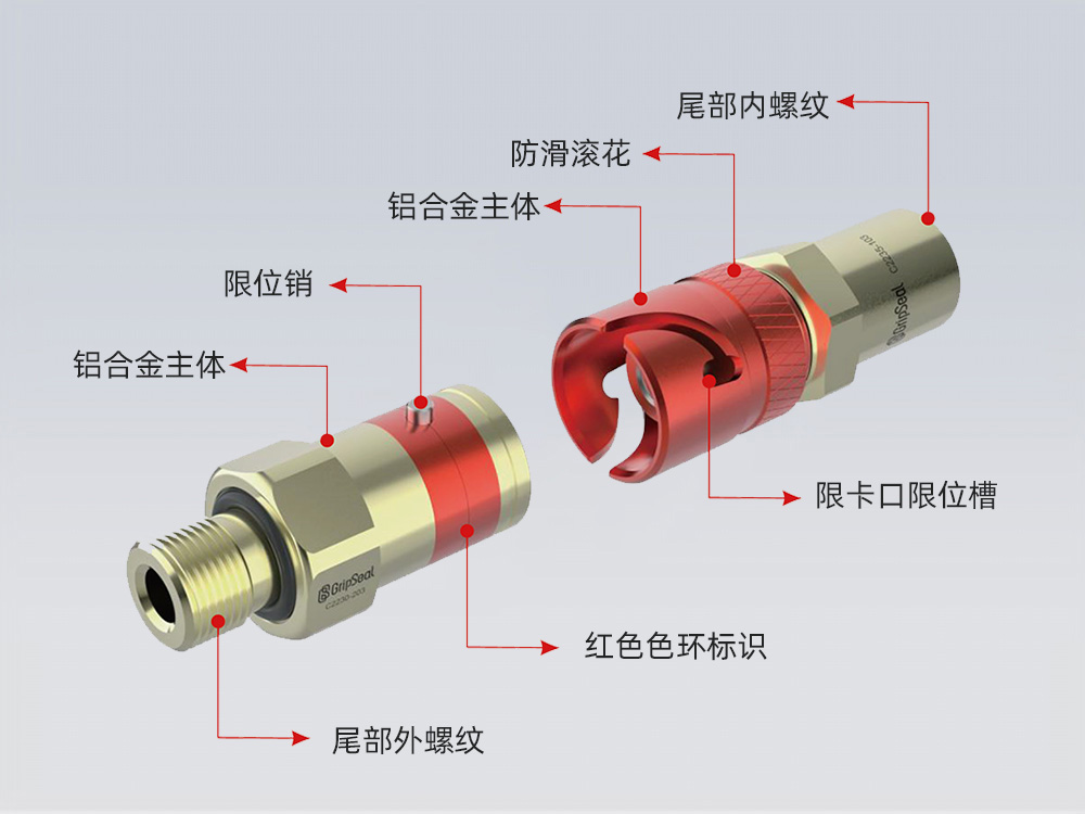 C22手动公母接头