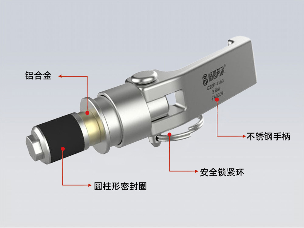格雷希尔G25P系列低压内胀式密封测试接头